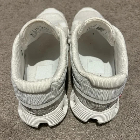 On Running Cloud White Athletic Shoes - Picture 2 of 2